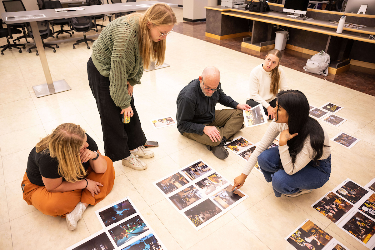 Journalism students and faculty put together a book documenting the Iowa women's basketball historic season