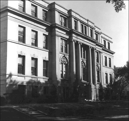 Exterior of Schaeffer Hall