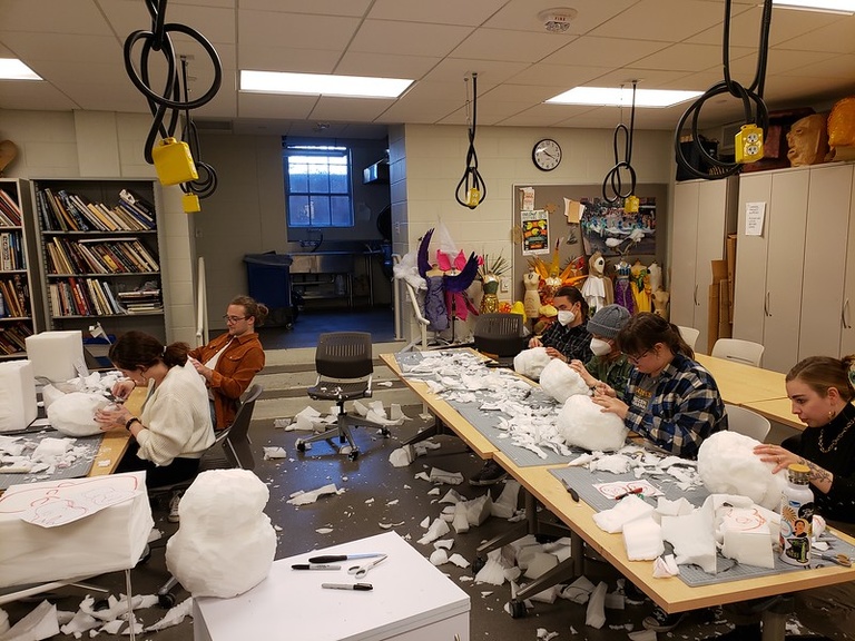 Picture of puppetry workshop